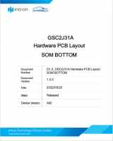 GSC2J31A 硬件控制板底层丝印位图