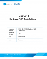 GDCU34B 硬件顶层和底层丝印位图